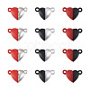 12 Sets 3 Colors Alloy Magnetic Clasps FIND-YS0001-17-1