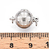 925 Sterling Silver Box Clasps STER-T007-138P-01-3
