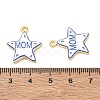 Printed Brass Pendants KK-CBA42CA-08G-07-3
