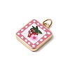 Printed Brass Pendants KK-H253-05A-G01-2