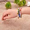200Pcs 10 Colors Spray Painted Glass Beads GLAA-SZ0001-79-6