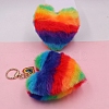 Imitation Rabbit Fur Keychain PW-WG73195-01-3