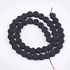 Spray Painted Non-magnetic Synthetic Hematite Beads Strands G-T116-23-17-2