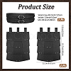 Medieval PU Imitation Leather Thigh Waist Armor AJEW-WH20054-091A-2