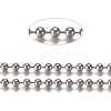 Tarnish Resistant 3.28 Feet 304 Stainless Steel Ball Chains X-CHS-E021-13L-P-1