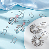 SOFPLATE 200Pcs 304 Stainless Steel Earring Hooks DIY-SP0001-01-4