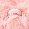 Handmade Faux Rabbit Fur Pom Pom Ball Covered Pendants WOVE-F020-A06-2