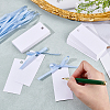 100 Sets Blank Paper Gift Tags CDIS-ME0001-02B-3