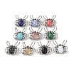 Synthetic  Gemstone Brooches G-A224-01AS-18-1