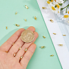 12Pcs 2 Styles S925 Sterling Silver Cord End STER-HS0001-32A-3