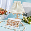5yards Cotton Thread & Shell Beaded Trim Ribbon OCOR-CY0003-94B-4