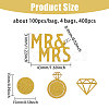 400Pcs Paper Confetti DIY-GL0003-195-2