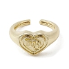 Brass Adjustable Open Rings RJEW-K257-86G-06-2
