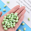 Opaque Acrylic Beads TACR-S153-32I-01-2