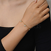 Elegant Stainless Steel Heart Charm Bracelets YI5827-1-2