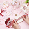 Fingerinspire 3 Rolls 3 Colors Organza Ribbons SRIB-FG0001-15-3