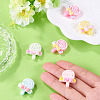 Opaque Resin Cabochons RESI-TAC0018-52-6