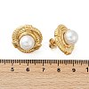 304 Stainless Steel Stud Earrings EJEW-G423-31A-G-5