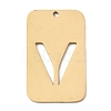 304 Stainless Steel Pendants STAS-D200-01V-G-1