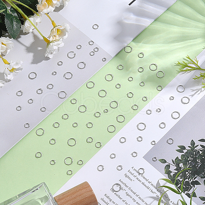 600Pcs 4 Styles 304 Stainless Steel Open Jump Rings STAS-BBC0010-03-1