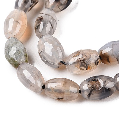 Natural Dragon Veins Agate Beads Strands G-T138-180K-1