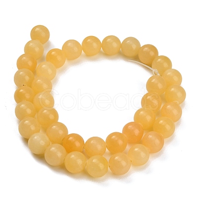 Natural Yellow Calcite Beads Strands GG-CBAA3AB-02-10mm-1