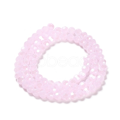 Electroplate Glass Beads Strands EGLA-A035-J4mm-A02-1