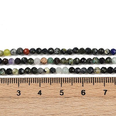 Natural Mixed Gemstone Beads Strands G-RM2025425-A03-3mm-1