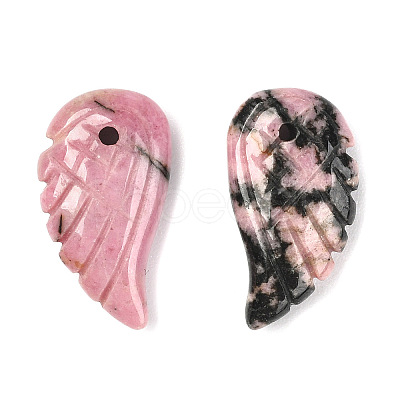 Natural Rhodonite Pendants G-E435-C-14-1
