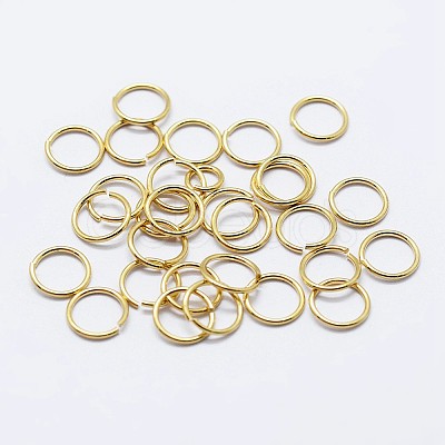 925 Sterling Silver Open Jump Rings LS-STER-F036-02G-0.4x5mm-1