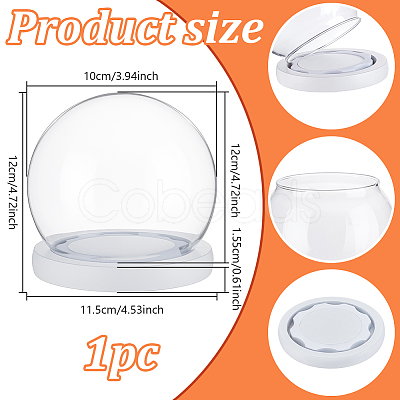 Glass Dome Cover AJEW-WH0752-087A-1