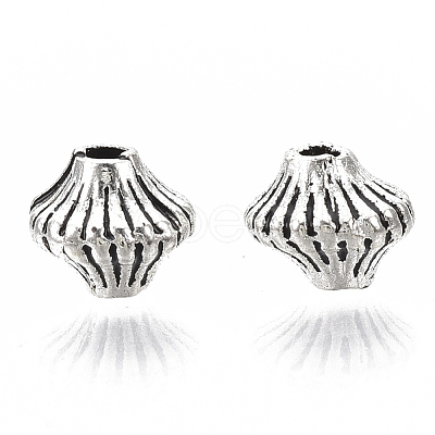 Tibetan Style Alloy Beads TIBE-R317-074AS-LF-1