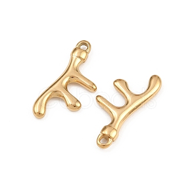 304 Stainless Steel Pendants STAS-L303-26G-02-1