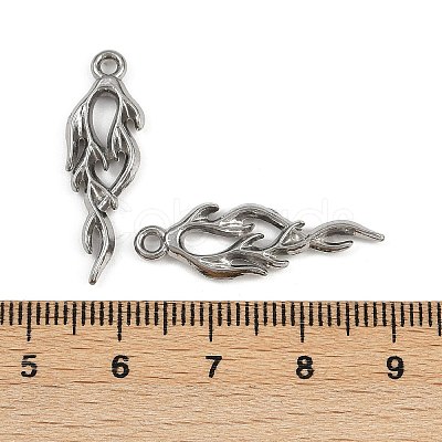 304 Stainless Steel Pendants STAS-F317-07P-1