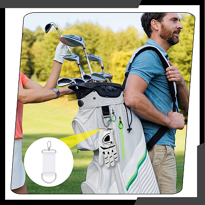 Polyester Golf Glove Clip AJEW-WH0871-20B-1