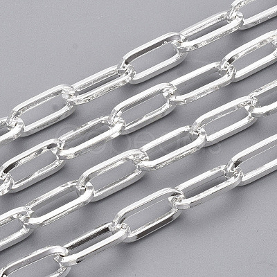 Unwelded Iron Paperclip Chains CH-S125-02F-S-1