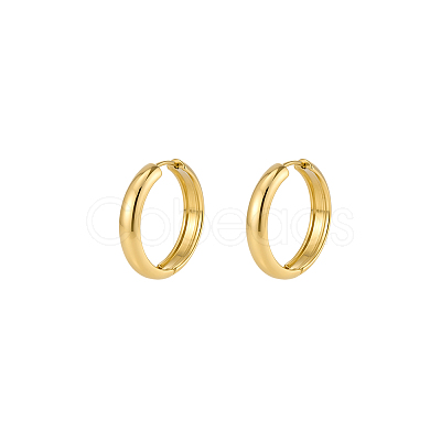 304 Stainless Steel Huggie Hoop Earrings QV2098-1-1