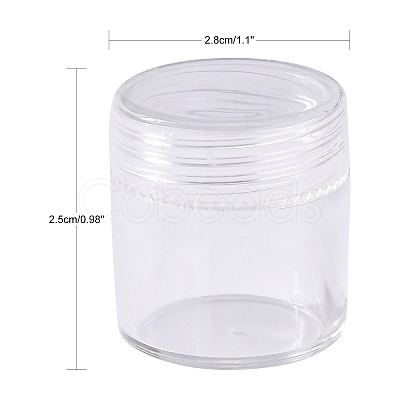Plastic Beads Containers X-C077Y-1