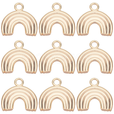10Pcs Brass Charms KK-BBC0011-25-1