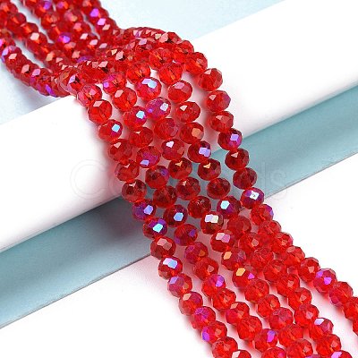 Electroplate Glass Beads Strands EGLA-A034-T3mm-L09-1