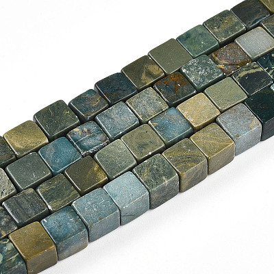 Natural Shoushan Jade Beads Strands G-T140-48A-1