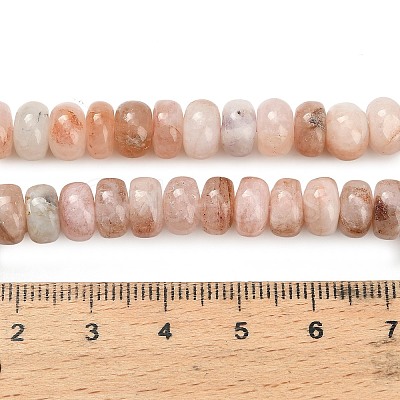Natural Pink Morganite Beads Strands G-H335-P01-8mm-1