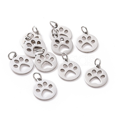 Non-Tarnish 304 Stainless Steel Pendants STAS-Q201-T455S-1