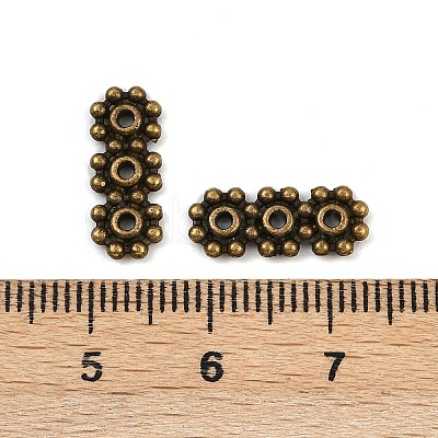 Tibetan Style Alloy Spacer Bars K08SM071-1