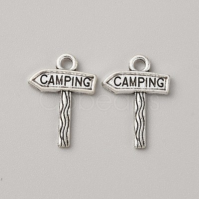 Alloy Pendants PALLOY-WH0107-10AS-1