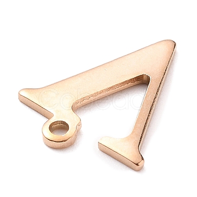 304 Stainless Steel Charms STAS-H112-V-RG-1