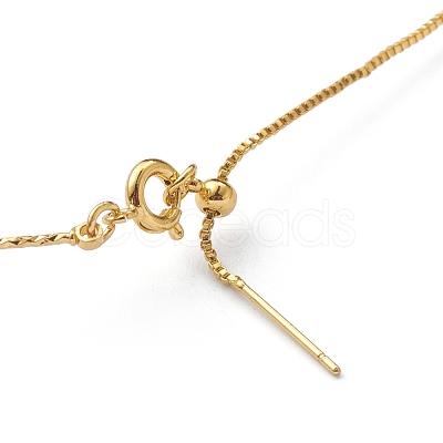 Brass Slider Bracelet/Bolo Necklace Making NJEW-Z011-04G-1