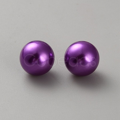 ABS Plastic Imitation Pearl Beads KY-WH20007-02A-1