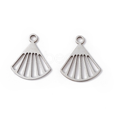 Non-Tarnish 304 Stainless Steel Pendants STAS-E186-02P-1