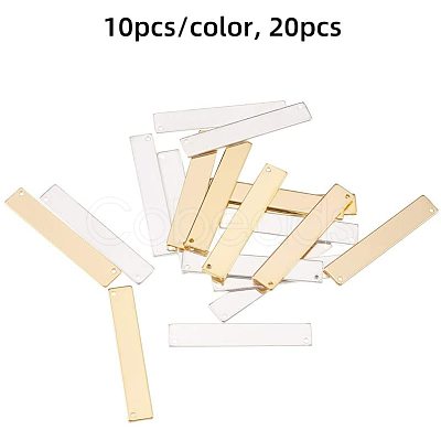 Brass Pendants KK-PH0036-06-WH-1